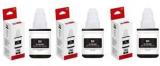 Realcart Ink GI 790 BK Ink Compatible For G1010 G2000 G2002 G2010 G2012 Pack Of 3 Black Ink Bottle