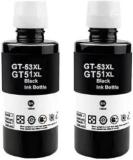 Salaar GT51/53XL Compatible Refill Ink For Black Twin Pack Ink Bottle