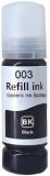 Salty 003, 001 Refill Black Ink For Epson L3110, L3150, L3250, L3252, L3115, L3116 Printer Black Ink Bottle