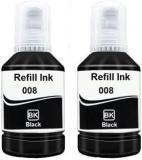 Salty 008 Refill Ink Use For Epson L6460/L6490/L6550/L6570/L15150/L15160 Printer Black Ink Bottle