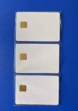 Salty PVC CHIP Card SLE/ISSI 4428 Contact IC Card For Inkjet Printers Pack Of 10 White Ink Cartridge