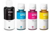 Skrill GT53xl And GT52 Ink Set For HP Ink Tank GT5810, 5820, 5811, 5821, 310, 315, 319, 410 Black + Tri Color Combo Pack Ink Bottle