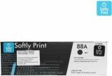 Softly Print 88A CC388A Laserjet Toner Cartridge For HP Laserjet Printer M1136; MFP;P1007; P1106; P1108; P1008; M1213nf; MFP; M126nw MFP; M1218nfs; M128fw MFP; M128fn ;MFP; M226DW;M226DN Black Pack Of 1 Black Ink Cartridge