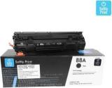 Softly Print 88A CC388A Laserjet Toner Cartridge For HP Laserjet Printer M1136; MFP;P1007; P1106; P1108; P1008; M1213nf; MFP; M126nw MFP; M1218nfs; M128fw MFP; M128fn ;MFP; M226DW;M226DN Black Pack Of 1 Black Ink Toner