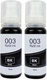 Speny Refill For Epson 001, 003, L3200, L3210, L3211, L3215, L3216, L3250, L3252 Black Twin Pack Ink Bottle