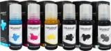 Splashjet 011/012 Refill Ink For L8180 / L8160 Compatible 011/012 Black + Tri Color Combo Pack Ink Bottle