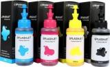 Splashjet Sublimation Ink For Ep Printers L130, L220, L360, L380, L1300 Black + Tri Color Combo Pack Ink Bottle