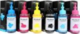 Splashjet Sublimation Ink For L805LC/LM 70g X 6 Black + Tri Color Combo Pack Ink Bottle