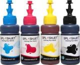 Splashjet T664 Refill Ink For Epson L130, L360, L380, L361, L565, L210, L220, L310, L350, L355, L365, L385, L405, L455, L485 Printers PA1004 Black + Tri Color Combo Pack Ink Bottle