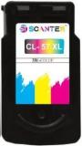 ST SCANTER CL 57XL TRICOLOR INK CARTRIDGE For USE In Canon PIXMA E400/E410/E417/E460/E470 Tri Color Ink Cartridge