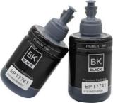 Teqbot Refill Ink Epson 774 Black Pack Of 2 Black Ink Bottle