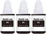 Tequo Ink GI 790 G2010, G2000, G1010, G1000, G5070, G3010, G3000 Printer Pack Of 3 Black Ink Bottle