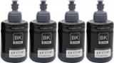 Tequo T7741 Ink Compatible Printer Epson M100 M105 M200 M205 L605 L655 L1455 Pack Of 4 Black Ink Bottle