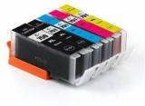 Trendvision 750XL&751XLCARTRIDGE FORiP7270/5470/5570/IX6770/6870/6370/6470/7170/iP8770/MX927 Black + Tri Color Combo Pack Ink Cartridge