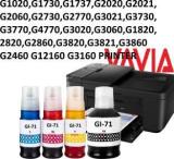 Vavia Ink For Canon GI Series GI 71 G1020, G2020, G2021, G2060, G3020, G2021, G3060 Printers Black + Tri Color Combo Pack Ink Bottle