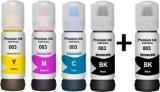 Verena 003 High Quality Ink For .L3110, L3150, L3152, L5190, L4150, L4160, L6160, L6190 Black + Tri Color Combo Pack Ink Bottle