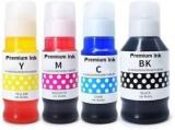 Verena GI 71 SET1 G1020, G2020, G2021, G2060, G3020, G3021, G3060 Printers Black + Tri Color Combo Pack Ink Bottle