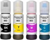 Verena .L3110, L3150, L3 Black + Tri Color Combo Pack Ink Bottle