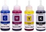 Verena L360, L355, L365, L380, L385, L405, L455, L485, L550, L555, L565, L605, Black + Tri Color Combo Pack Ink Bottle