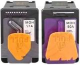 Verena M0H51A & M0H50A Print Head For GT51 & GT52 Printer Head Black + Tri Color Combo Pack Ink Cartridge