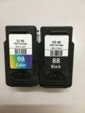 Verena PG 88 & CL 98 With Canon Pixma E500 E510 E600 E610 Printers Black + Tri Color Combo Pack Ink Cartridge