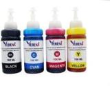 Verena Refill Ink Compatible For Use In HP 680, 1118, 2135, 2138, 3635, 3636 Printers Black + Tri Color Combo Pack Ink Bottle