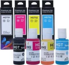 Ang Refill Ink for HP Smart Tank 530 Color Printer Compatible with hp 310, 530, 115, 515, 416, 419, 516, 500, Black + Tri Color Combo Pack Ink Bottle