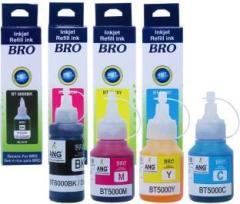 Ang Refill Ink for T310, T300, T510, T500, T910, T710, T400W, T450W, T300W, T800W, T700, T810, J100 Printer BTD60Bk BT6000Bk BT5000M BT5000C BT5000Y Ink Bottle for Ink Tank Printer Tri Color Ink Bottle