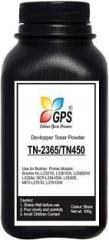 Black TN 2365 Toner Powder Compatible For Brother HL L2321D, L2361DN, L2366DW, L2320d, DCP L2541DW, L2520D, MFC L2701D, L2701DW Pack Of 1 With Nozzle 100gm Each. Black Ink Toner