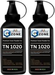 Cartridge Zone Tn1020 Toner Powder Bottle for Use in Brother Printers Black Ink Bottle