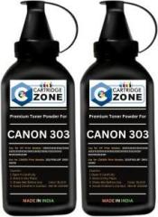 Cartridge Zone Toner Powder Refill for 12A, Q2612A / non 303, fx 9 Cartridge 100gm, Black Ink Toner Powder