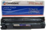 Consistent 925/CRG 925 Toner Cartridge Compatible For CanonLBP6000, LBP6018B, LBP6030W, MF3010 Black Ink Cartridge