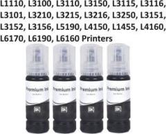 Cromprint Refill Ink for epson 001, 003, L3200, L3210, L3211, L3215, L3216, L3250, L3252 Black Ink Bottle