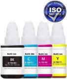 Dotx ISO Certified GI 790 Ink For Canon PIXMA G1000, G2000, G3000, G4000, G2010, G3010 Black + Tri Color Combo Pack Ink Bottle