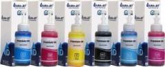 Dura Jet Sublimation Ink for EP L800, L805, L850, L1800 Printer Black + Tri Color Combo Pack Ink Bottle