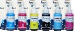 Dura Jet T673 Ink Bottle for Epson L805, L800, L810 Printer Ink Black + Tri Color Combo Pack Ink Bottle