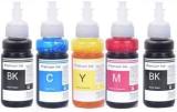 Good One Ink For Epson T664 L130 L220 L310 L360 L361 L380 L405 L565 L365 L485 L1300 Black + Tri Color Combo Pack Ink Bottle