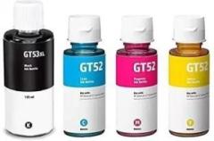 Gpn Print GT53XL & GT52 Combo Ink for HPP INKTANK 310, 315, 316, 319, 410, 415, 416 Black + Tri Color Combo Pack Ink Bottle