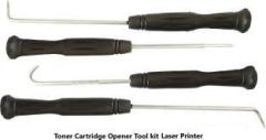 Haedlink ALL IN ONE TONER CARTRIDGE OPENING TOOL SET OF 4 PCS Black Ink Toner