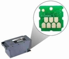 Hipponixtech C9345 Maintenance Box Chip Epso.n L15150, L15160, L15158, L15168, WF7820, WF7830 Green Ink Toner