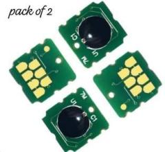 Hipponixtech Pack of 2 Epso.n Maintenance Box Chip L6160, L6170, L6190, M1140, M1170, M1180, M2140 Green Ink Cartridge