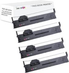 Inkspot PLQ20, PLQ30 PASSBOOK RIBBON CARTRIDG 4 PIC Dotmatrix Black Ink Cartridge