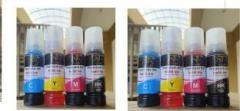 Int 003 Multicolor Ink 2 Set PACK Black + Tri Color Combo Pack Ink Bottle