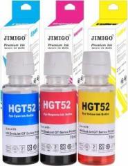 Jimigo For HP Ink Tank GT51, GT52, 310, 315, 319, 410, 415, 419 GT5810, GT5820 Ink Bottle Tri Color Ink Bottle