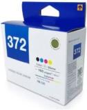 Maanvir EPSO.N T372 Photo Printer Ink Cartridge For Epson T 372, PM 520 Black + Tri Color Combo Pack Ink Cartridge