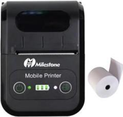 Milestone BT 58 2 Inch Bluetooth Thermal Printer For Small Business Thermal Pocket Printer