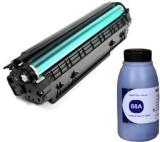 Mkoner CC388A Compatible For HP Laserjet Pack Of Free 88a Bottle 1 Black Ink Cartridge Black Ink Cartridge