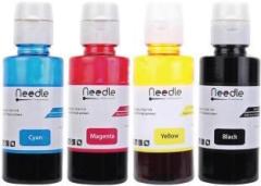 Needle 4X70ml CMYK GT 51 / 52 GT51 / GT52 Compatible Inkjet Ink Refill for HP 5810, 5811, 5820, 5821, 115, 116, 117, 310, 315, 319, 410, 415, 416, 419, 457 CISS Ink Tank Printers Black + Tri Color Combo Pack Ink Bottle