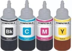 Printcare Canon PIXMA MG2570S Black + Tri Color Combo Pack Ink Bottle