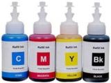 Printcare Refill Ink For MG3670, MG2970, IP7270, MG2577, MG3070, MG2570, MG3077, MG2470, MG2577, MG3170, MP2870, IP7270, E510, E600, 3170, E560 PIXMA E, MG, MP REFILL INK FOR CANON CARTRIDGES Black + Tri Color Combo Pack Ink Bottle